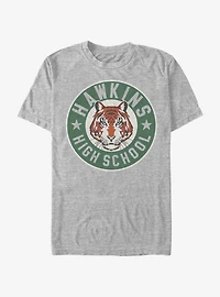 Stranger Things Hawkins High Tiger Emblem T-Shirt