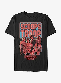Stranger Things Scoops Troop Red T-Shirt