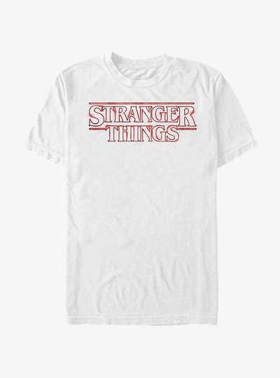 Stranger Things Stranger Neon Logo T-Shirt