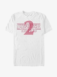 Stranger Things Two Opacity Logo T-Shirt