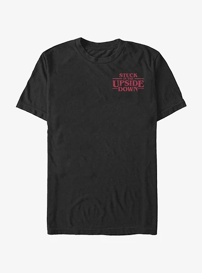 Stranger Things Upside Down Pocket T-Shirt