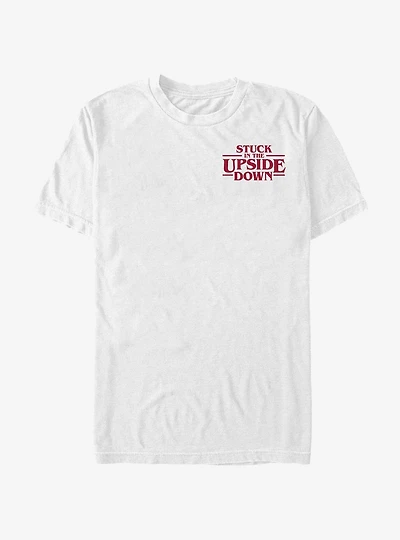 Stranger Things Upside Down Pocket T-Shirt