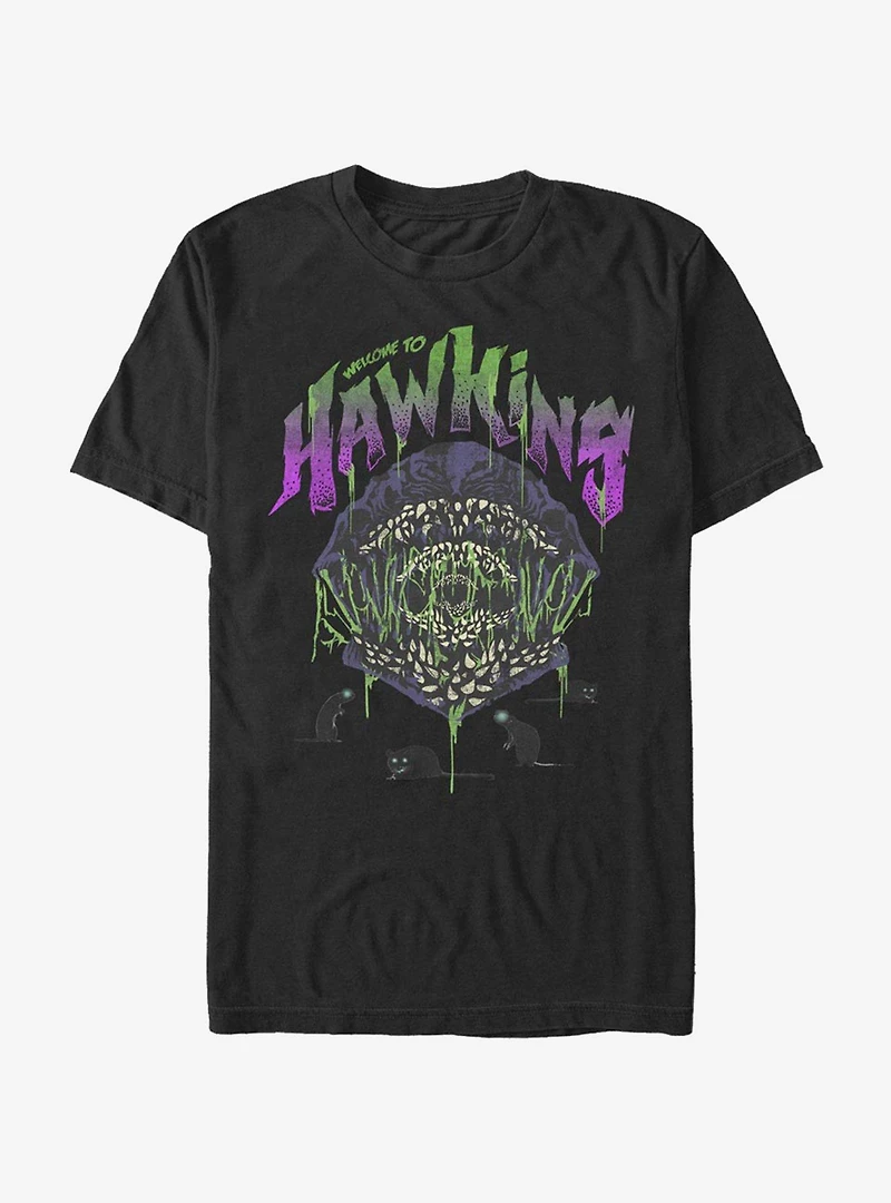 Stranger Things Welcome To Hawkins T-Shirt