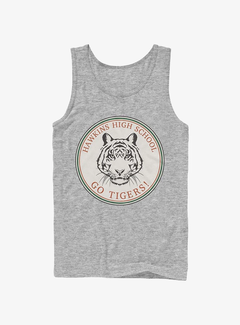 Stranger Things Hawkins Go Tigers Tank