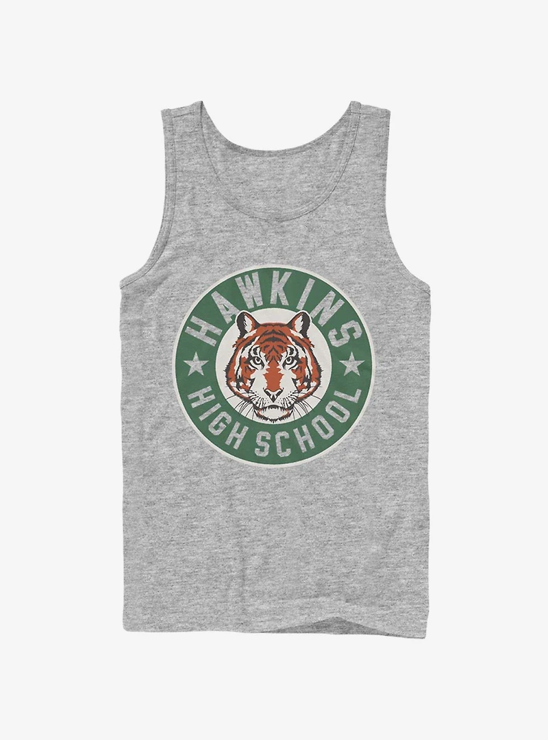Stranger Things Hawkins High Tiger Emblem Tank