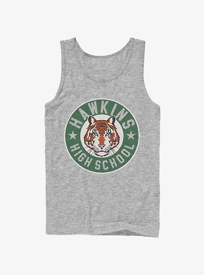Stranger Things Hawkins High Tiger Emblem Tank