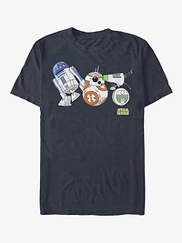 Star Wars Episode IX Rise of Skywalker Droid Lineup T-Shirt