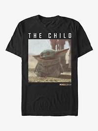 Star Wars The Mandalorian Green Child T-Shirt