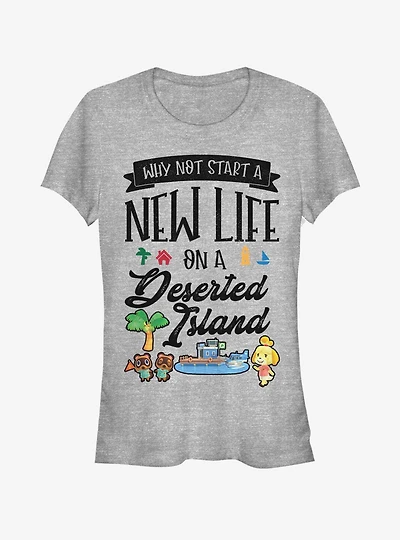 Animal Crossing Start Anew Girls T-Shirt