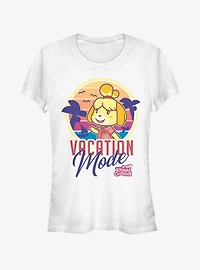 Animal Crossing Vacation Mode Girls T-Shirt