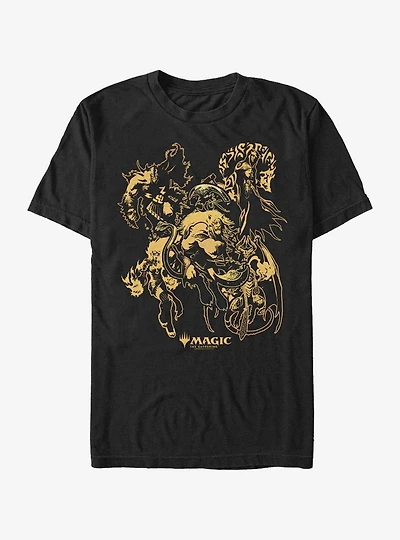 Magic: The Gathering Magic Character Outine T-Shirt