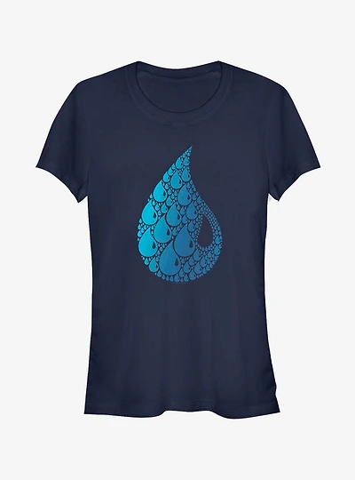 Magic: The Gathering Blue Mana Symbol Girls T-Shirt