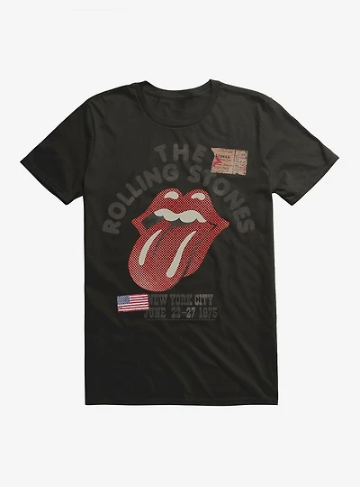 Rolling Stones NYC 1975 T-Shirt