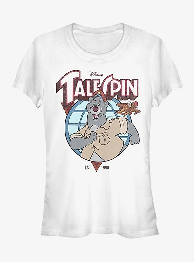 Disney TaleSpin Baloo Badge Girls T-Shirt
