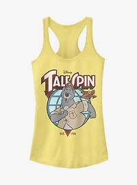 Disney TaleSpin Baloo Badge Girls Tank