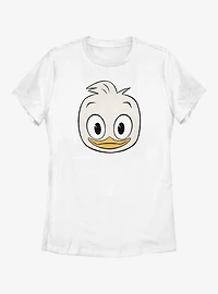 Disney DuckTales Dewey Big Face Womens T-Shirt