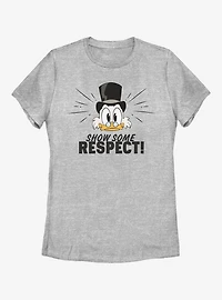 Disney DuckTales Show Some Respect Womens T-Shirt