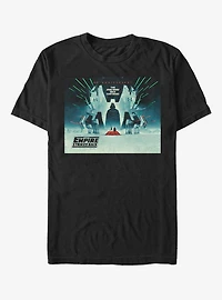 Star Wars Episode V: The Empire Strikes Back 40th Anniversary Wide Poster T-Shirt