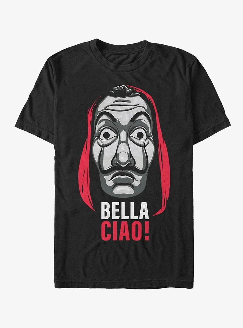 La Casa De Papel Bella Ciao Mask T-Shirt