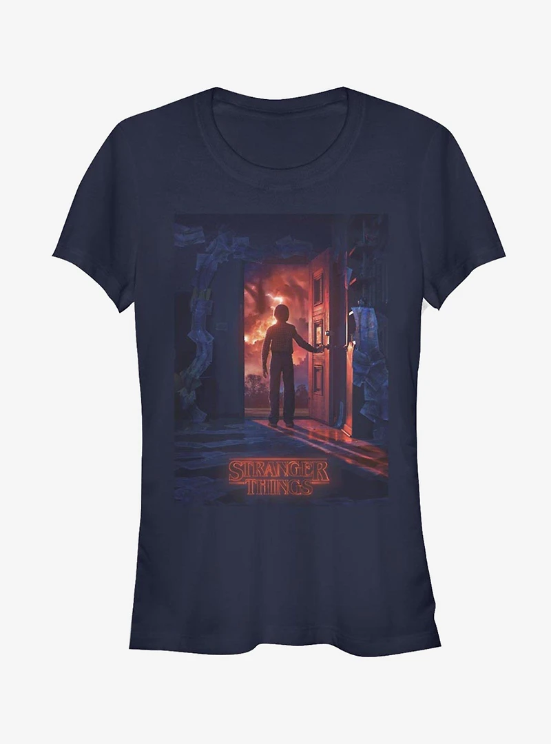 Stranger Things Will Open Door Poster Girls T-Shirt