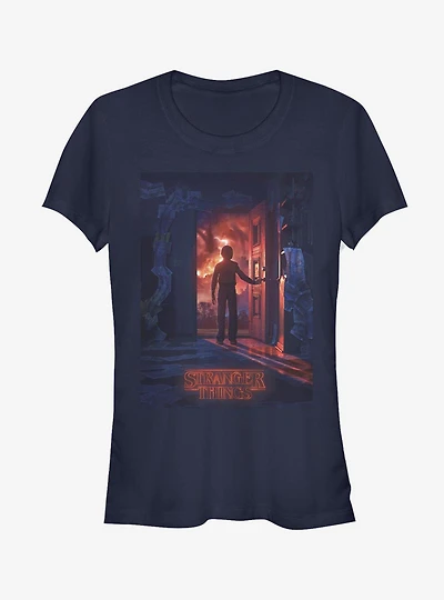 Stranger Things Will Open Door Poster Girls T-Shirt
