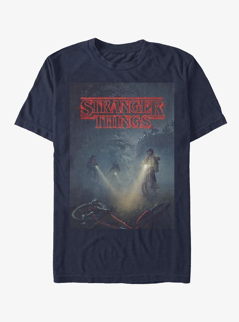 Stranger Things Will Missing Bike Poster T-Shirt