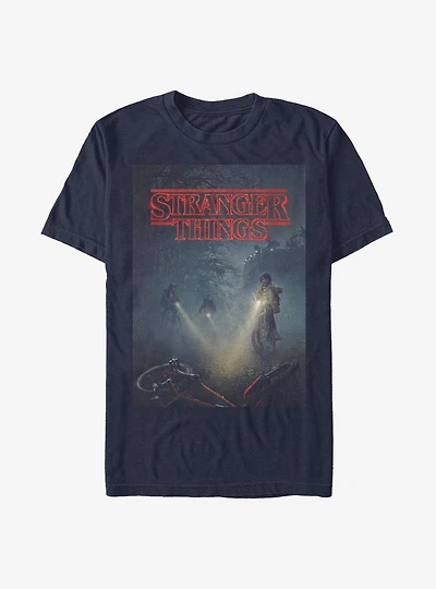 Stranger Things Will Missing Bike Poster T-Shirt