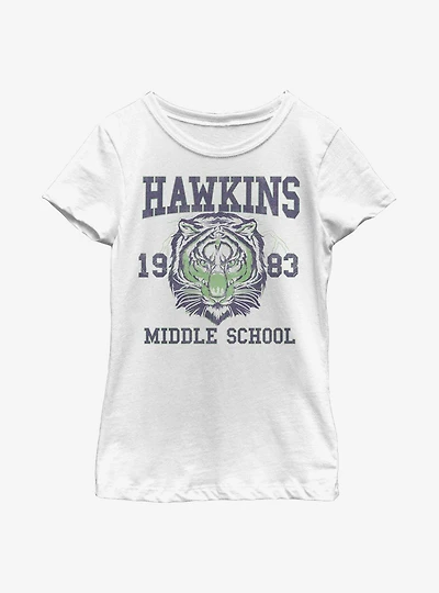 Stranger Things Tiger Sep Youth Girls T-Shirt
