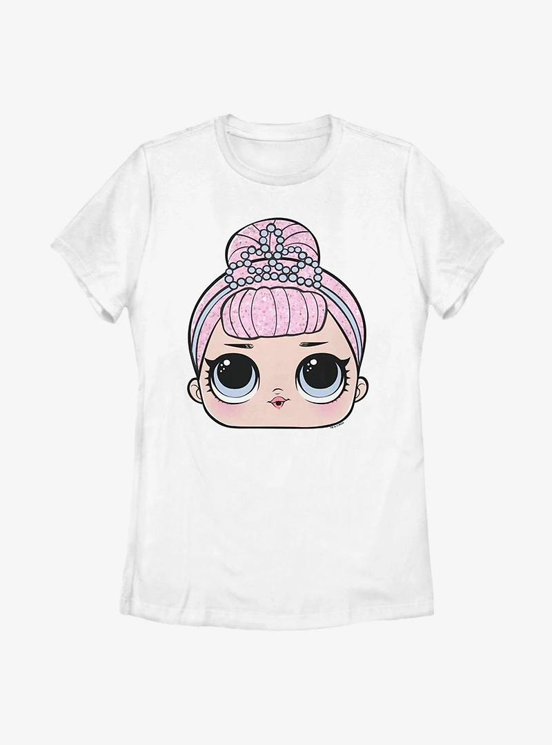 L.O.L. Surprise! BigFace CrystalQueen Womens T-Shirt