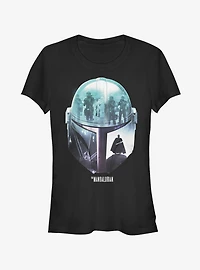 Star Wars The Mandalorian Moff Sunset Girls T-Shirt