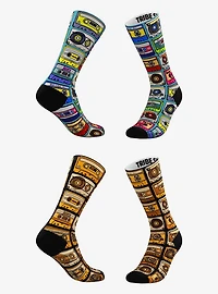 Classic Cassette and Sepia Cassette Socks 2 Pairs
