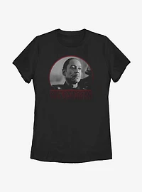 Star Wars The Mandalorian Child Moff Gideon Circle Womens T-Shirt