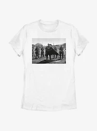 Star Wars The Mandalorian Child Moff Stand Womens T-Shirt