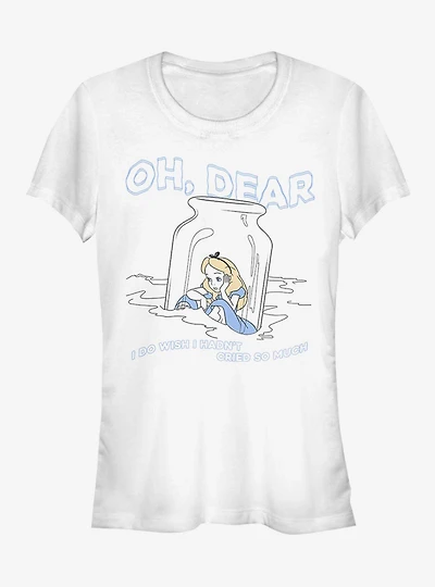 Disney Alice Wonderland Dear Tears Girls T-Shirt