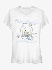 Disney Alice Wonderland Dear Tears Girls T-Shirt