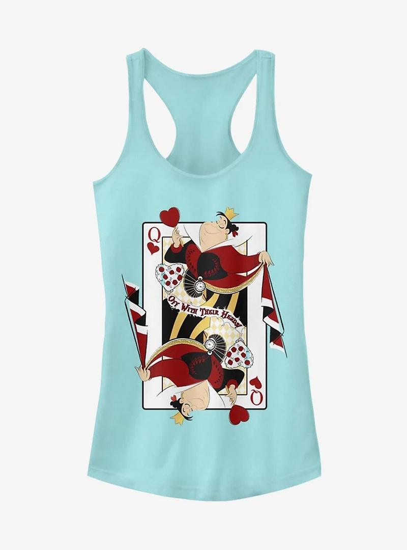Disney Alice Wonderland Queen Of Hearts Girls Tank