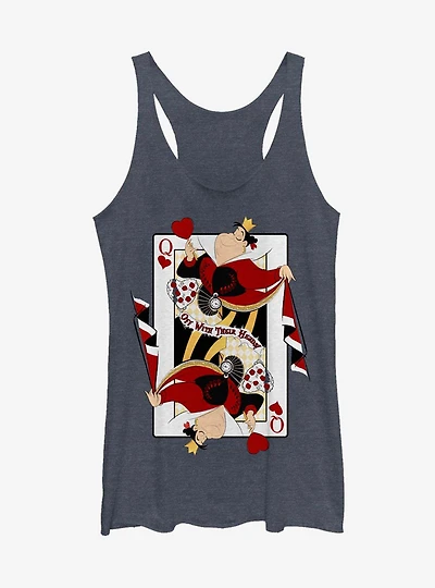 Disney Alice In Wonderland Queen Of Hearts Girls Tank