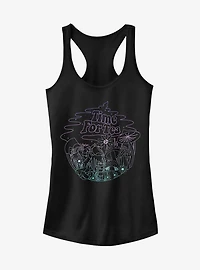 Disney Alice Wonderland Tea Time Line Girls Tank