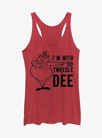 Disney Alice Wonderland Tweedle Dee Dum Girls Tank