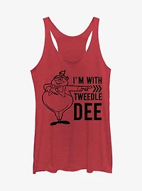 Disney Alice Wonderland Tweedle Dee Dum Girls Tank