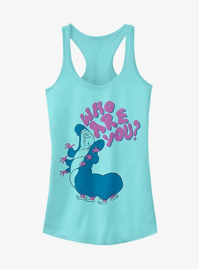 Disney Alice Wonderland Who Are You Girls Tank