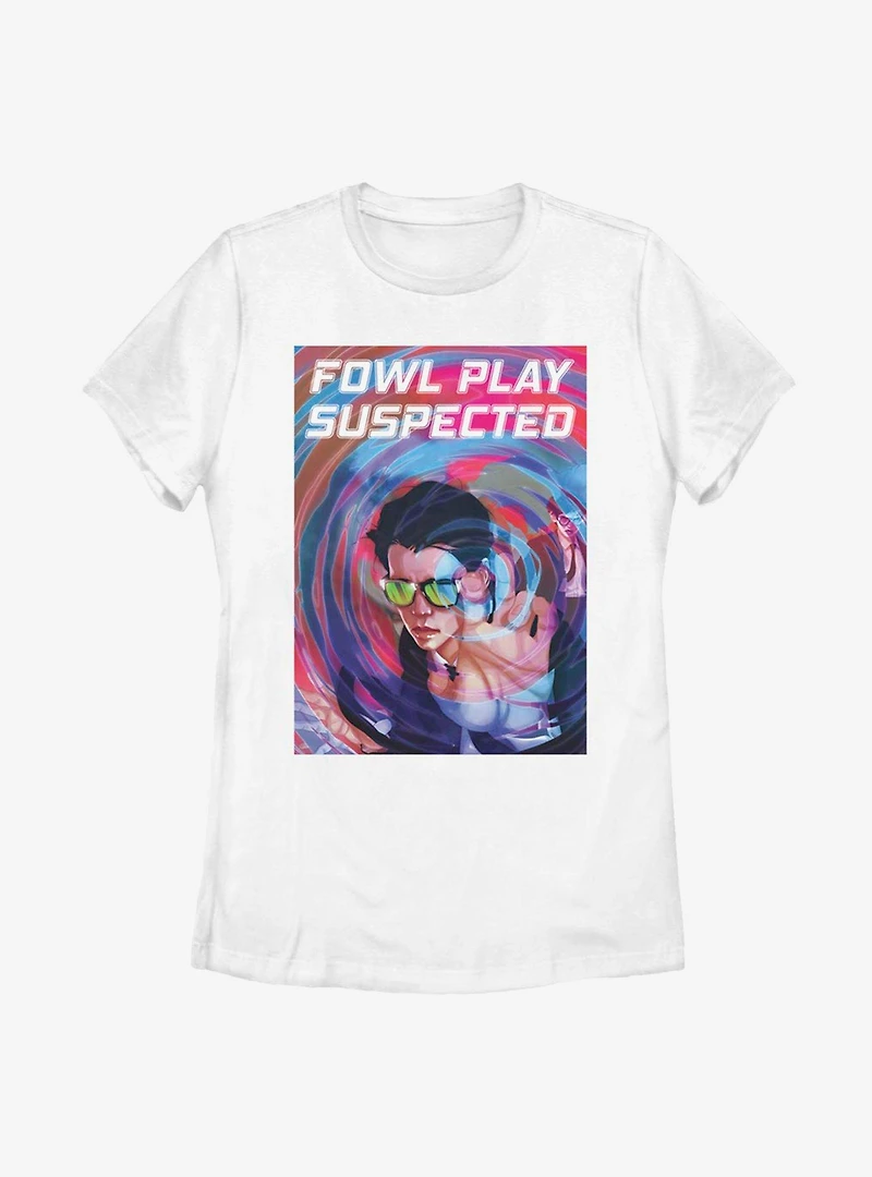 Disney Artemis Fowl Ripple Poster Womens T-Shirt