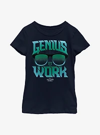 Disney Artemis Fowl Genius Working Youth Girls T-Shirt