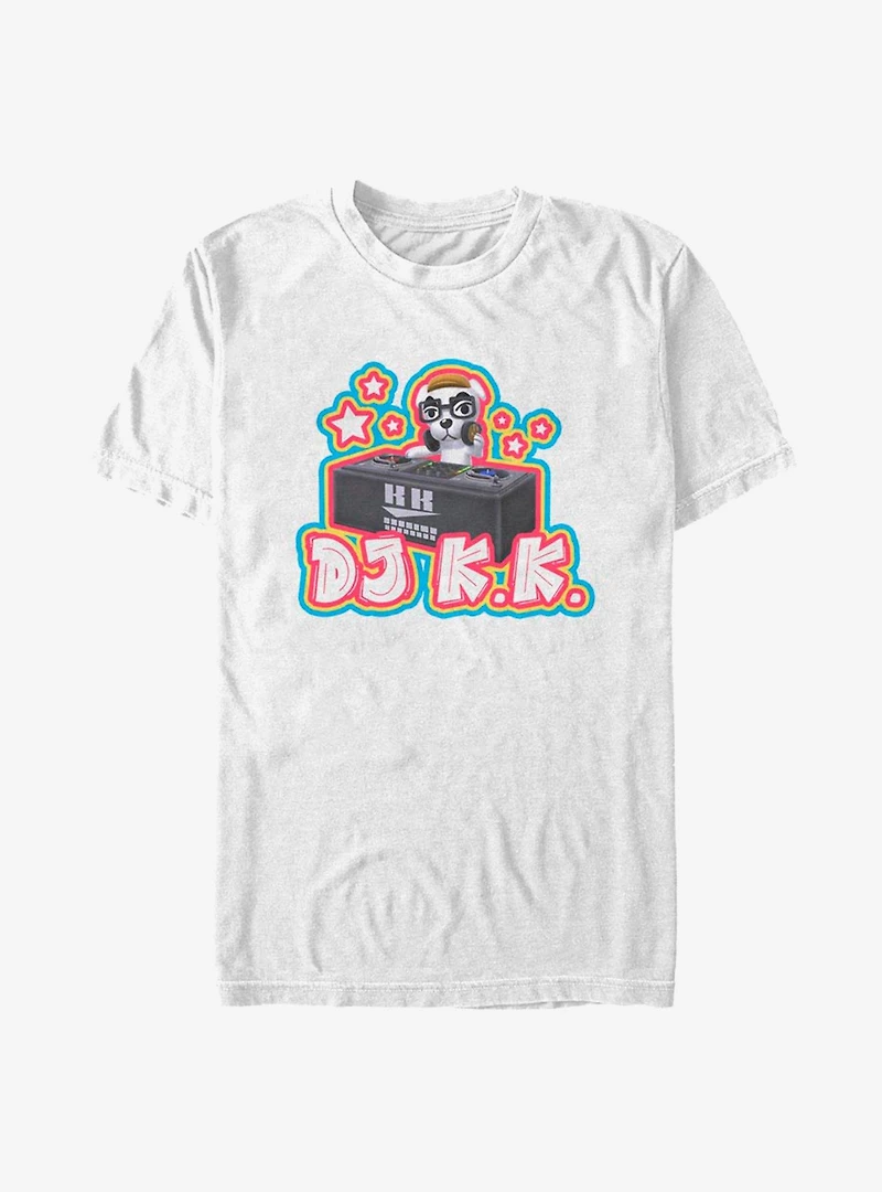 Extra Soft Nintendo Animal Crossing Dj KK Japanese Pop T-Shirt