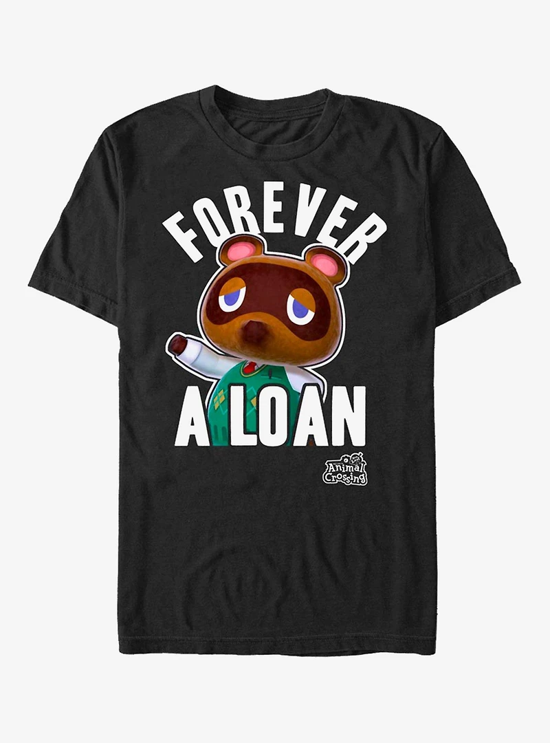 Nintendo Animal Crossing Forever A Loan T-Shirt