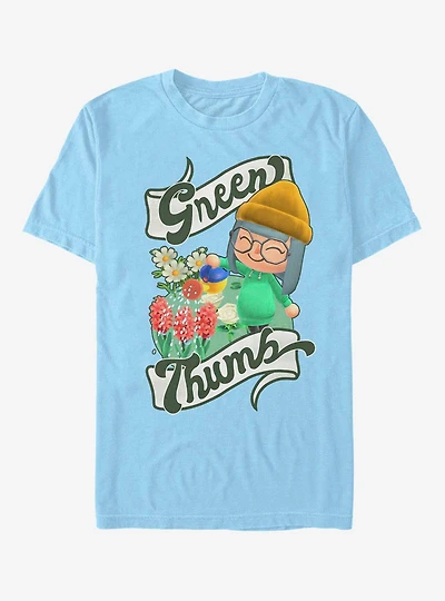 Extra Soft Nintendo Animal Crossing Green Thumb T-Shirt