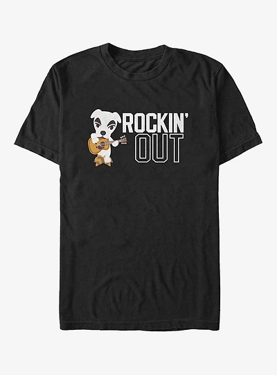 Extra Soft Nintendo Animal Crossing Rockin' Out T-Shirt