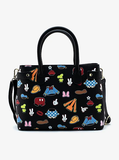 Loungefly Disney The Sensational Six Outfits Satchel Bag
