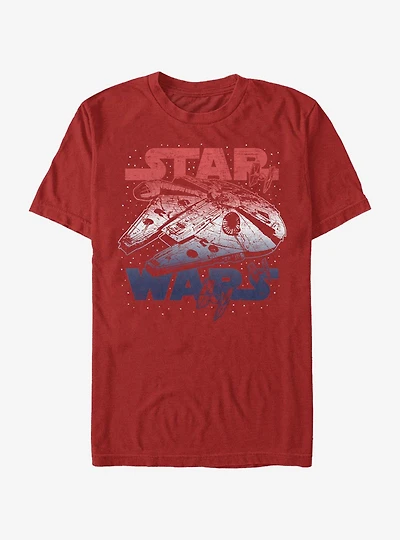 Star Wars Spangled Falcon T-Shirt
