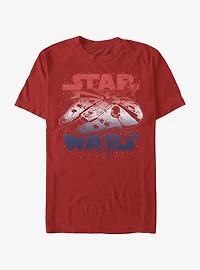 Star Wars Spangled Falcon T-Shirt